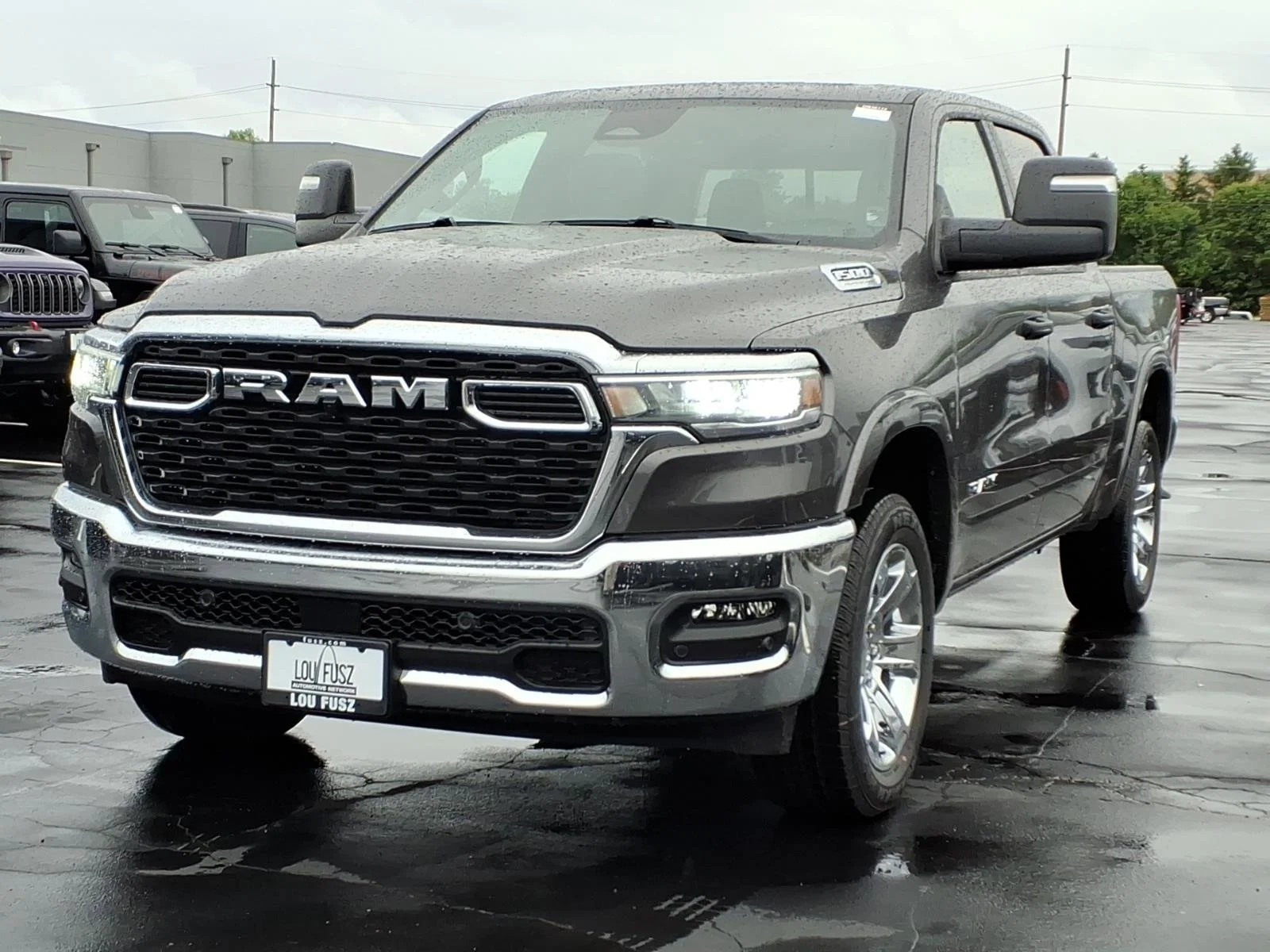 New 2026 Granite Crystal Metallic Clear-Coat Exterior Paint RAM Big Horn/Lone Star image 2