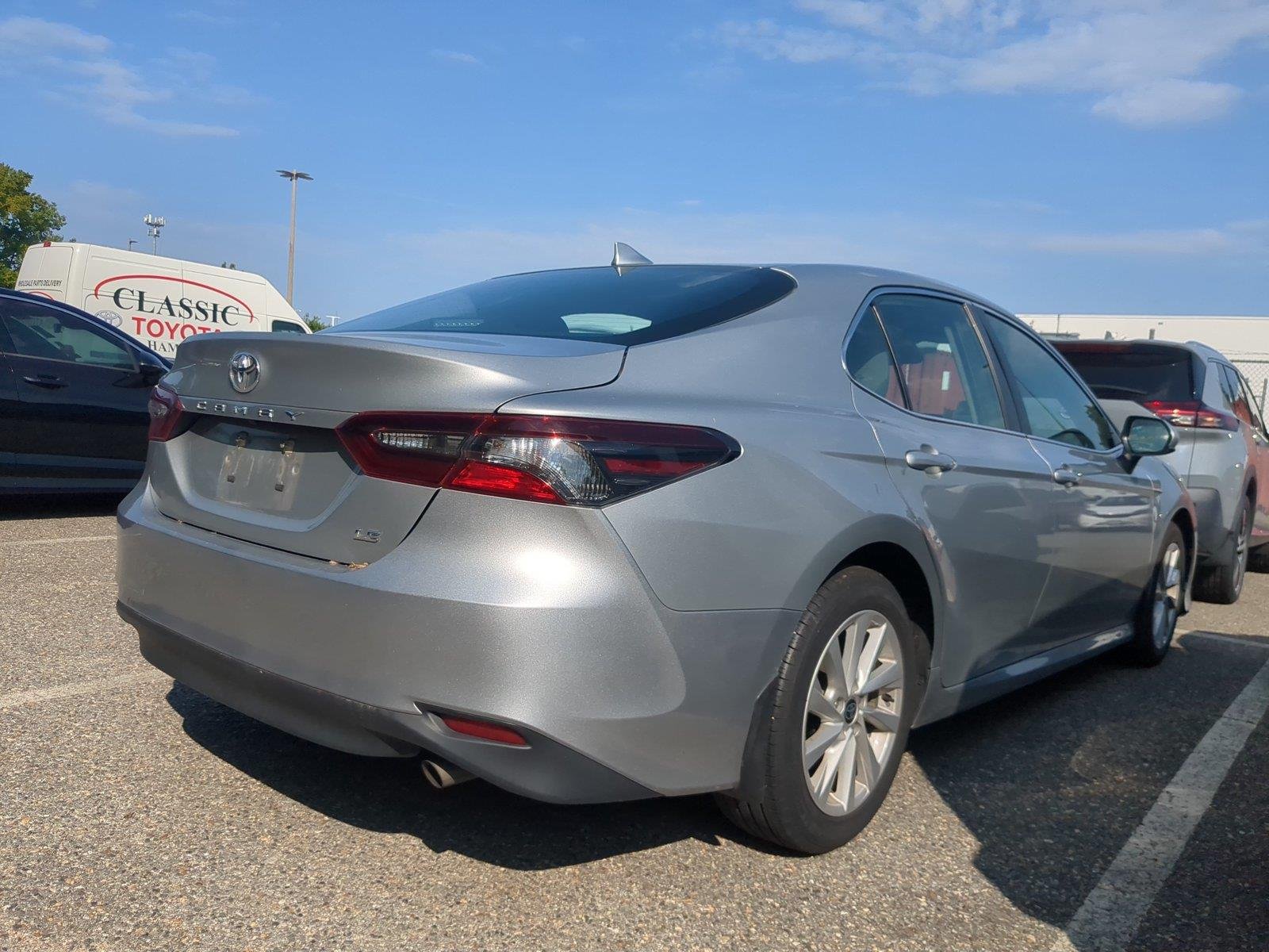Used 2024 Celestial Silver Metallic Toyota LE image 3