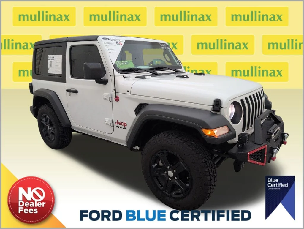 Certified Used 2019 White Jeep Sport S image 1