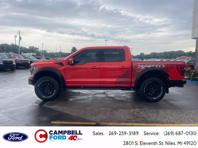 Certified Used 2023 Orange Metallic Ford Raptor image 3