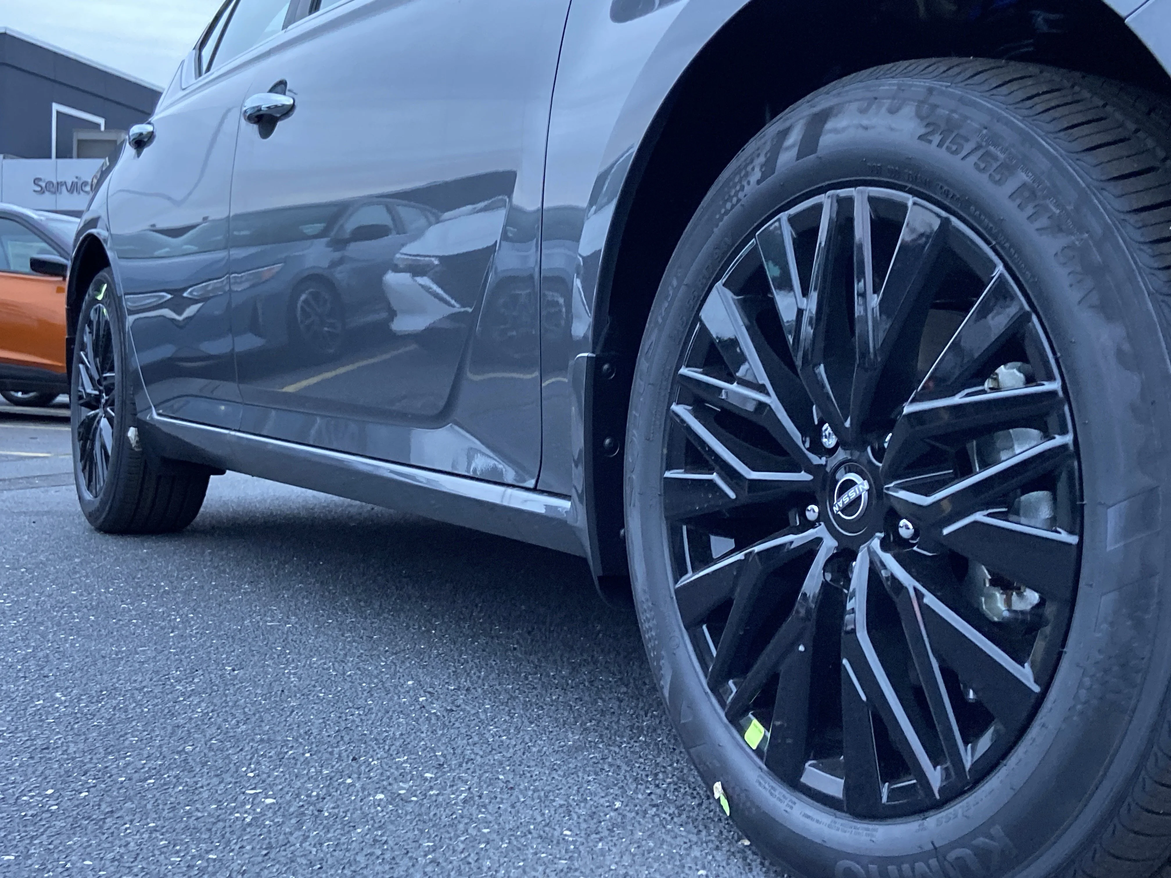 New 2025 Gun Metallic Nissan SV image 8