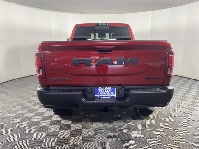 New 2026 Molten Red Pearl-Coat Exterior Paint RAM Rebel image 10