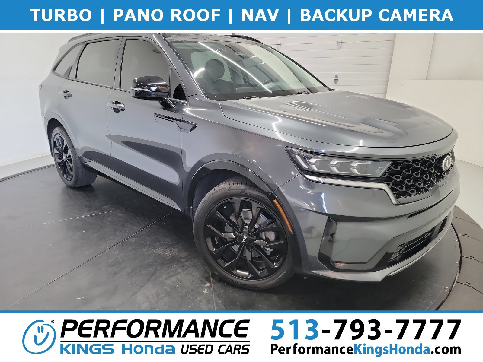 Used 2021 Gravity Grey Kia SX image 1