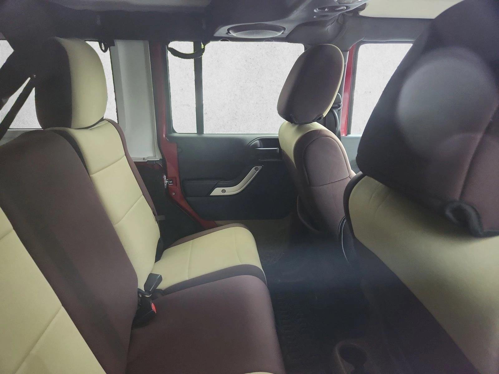 Used 2012 Deep Cherry Red Crystal Pearl Jeep Sahara image 14