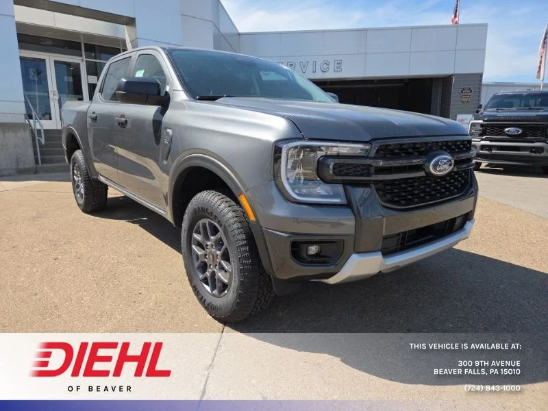 New 2026 Carbonized Gray Metallic Ford XLT image 1
