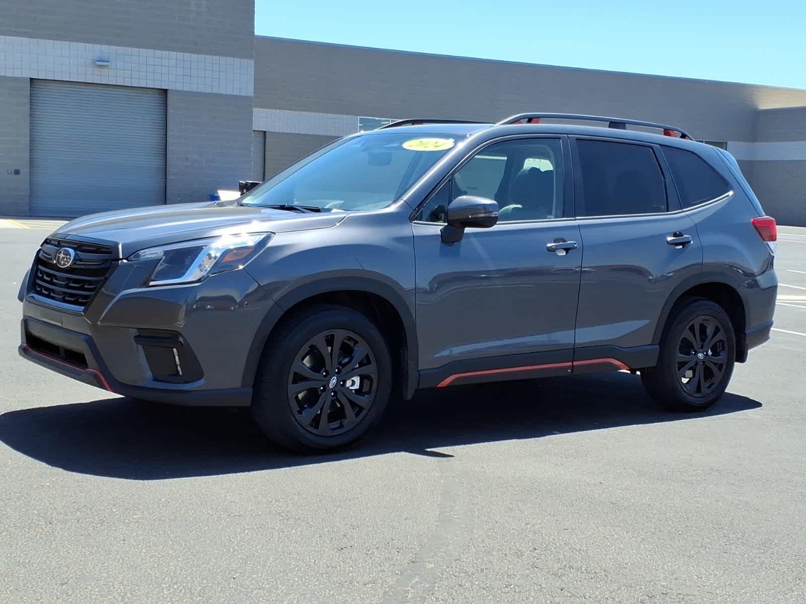 Certified Used 2024 Magnetite Gray Metallic Subaru Sport image 3