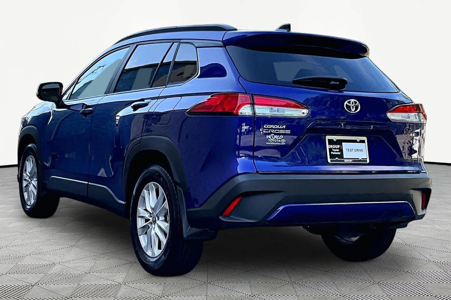 Used 2025 Blue Crush Metallic Toyota LE image 12