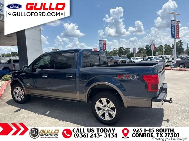 Used 2019 Blue Ford King Ranch image 4