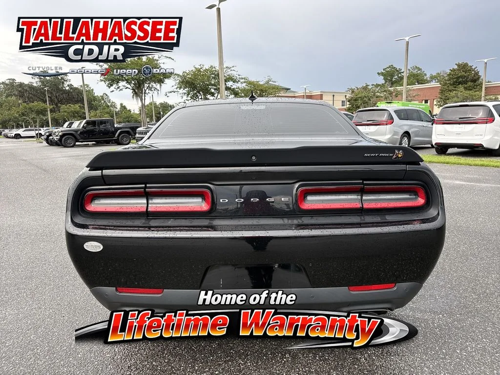 Used 2022 Pitch Black Clearcoat Dodge R/T Scat Pack image 4