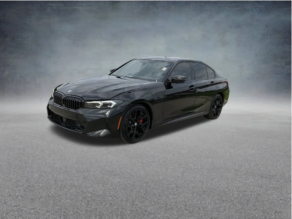 Used 2025 Black BMW 330i image 3