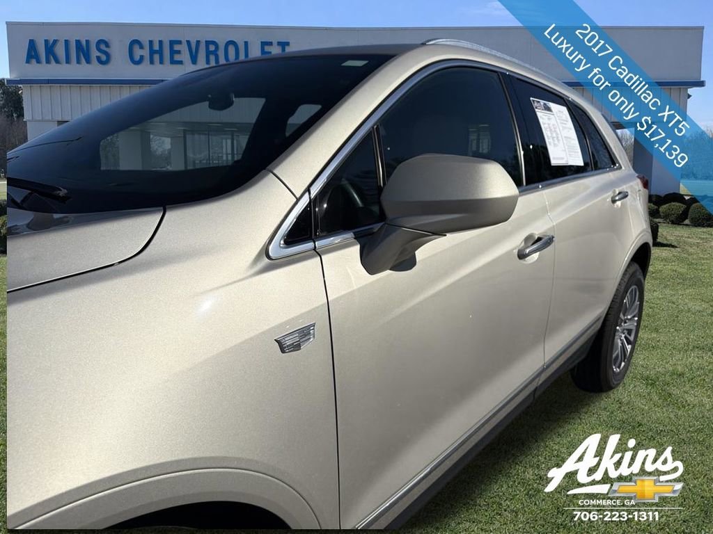 Used 2017 Cadillac XT5 Luxury with VIN 1GYKNBRS6HZ131574 for sale in Commerce, GA
