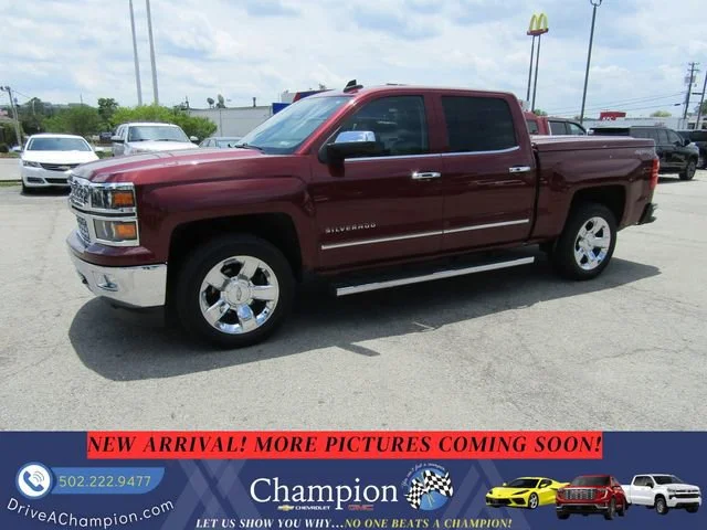Used 2015 DEEP RUBY METALLIC Chevrolet LTZ image 1