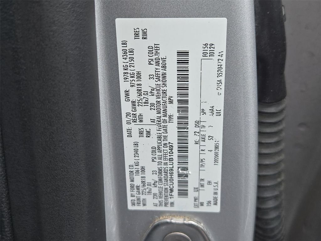 Used 2020 Silver Ford SEL image 25