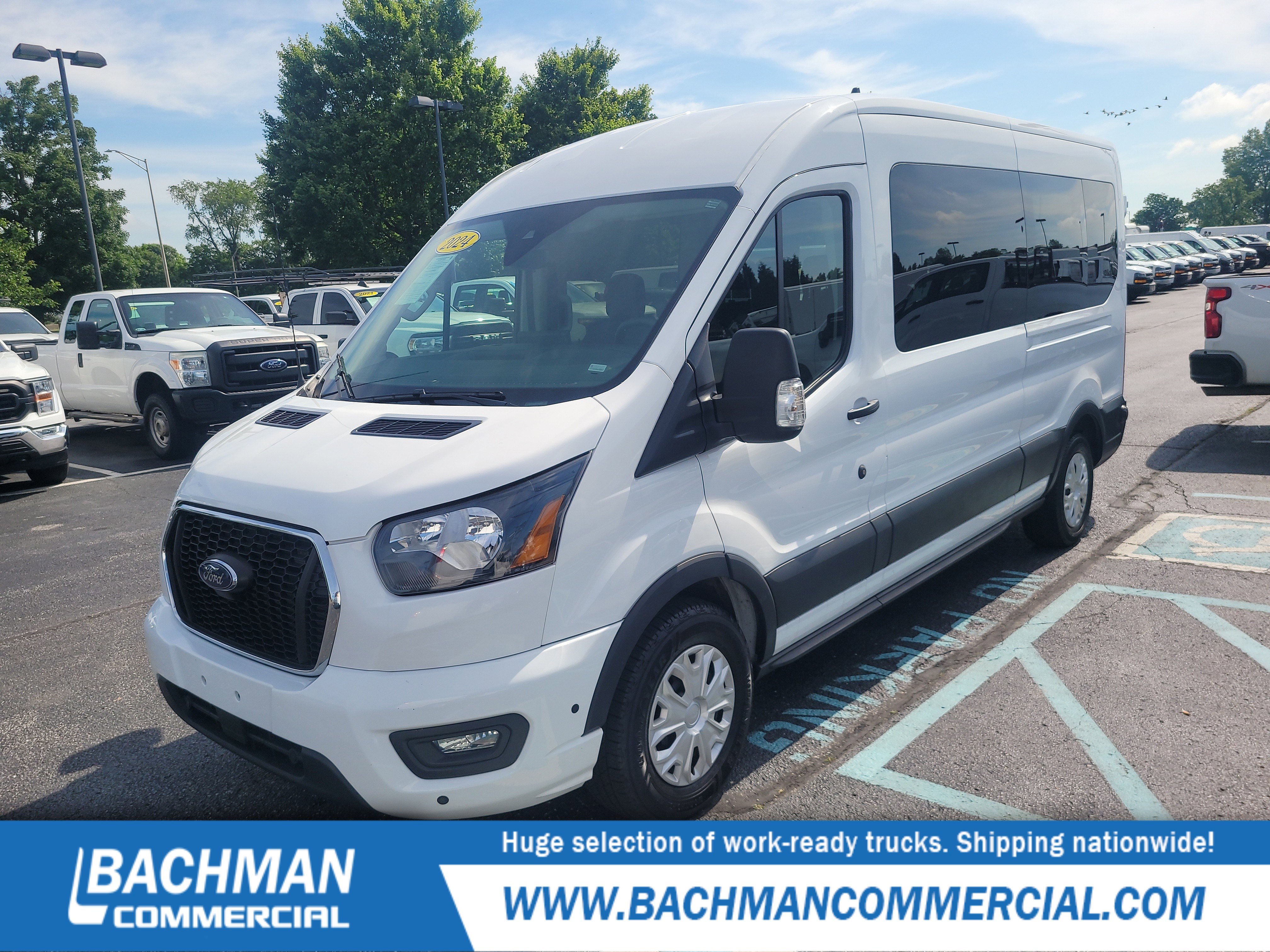 2024 Ford Transit 350 XLT Med Roof Sliding Pass. 148's photo