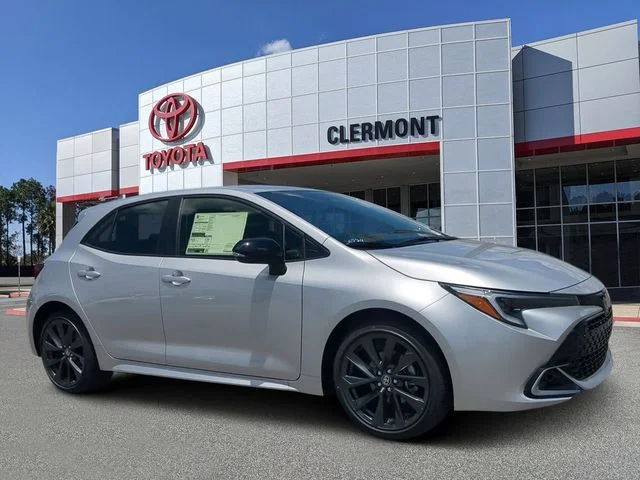 New 2026 Classic Silver Metallic Toyota XSE image 1