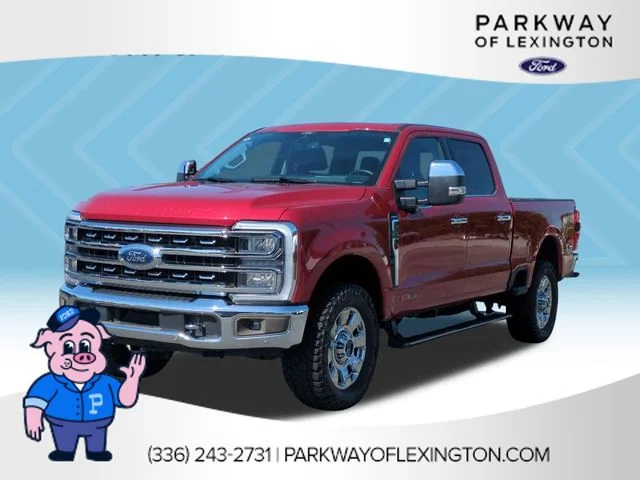 Used 2024 Red Ford Lariat image 1