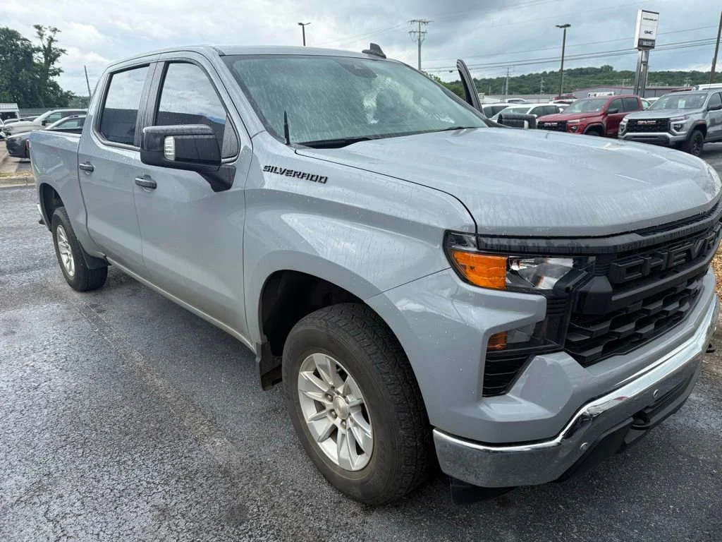 Used 2024 Slate Gray Metallic Chevrolet WT image 1