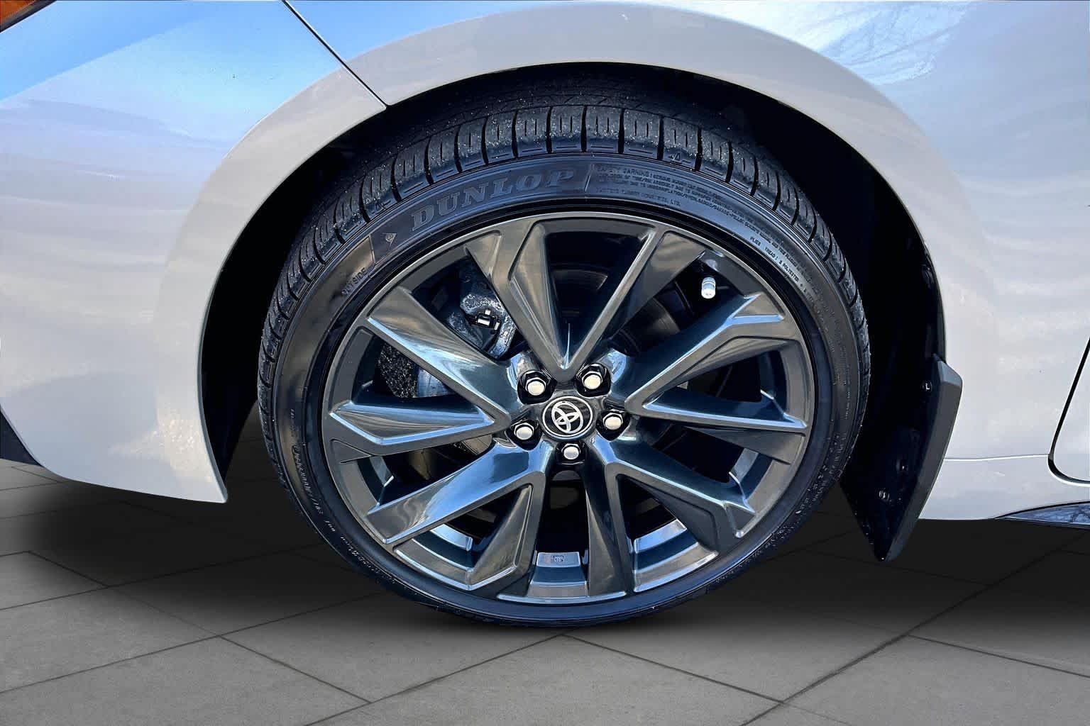 Used 2025 Classic Silver Metallic Toyota SE image 11