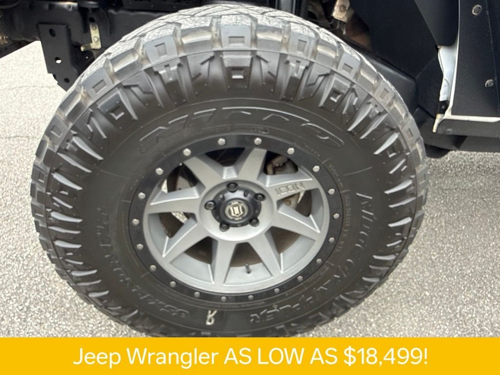 Used 2016 White Jeep Unlimited Sport image 12