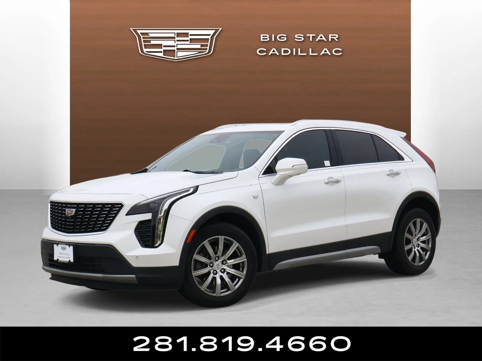 Certified Used 2022 Crystal White Tricoat Cadillac Premium Luxury image 1