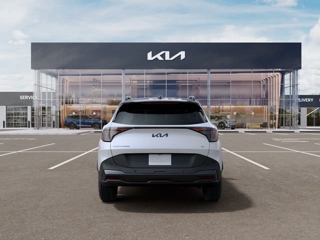 New 2027 Glacial White Pearl / Black Ro Kia X-Line image 6