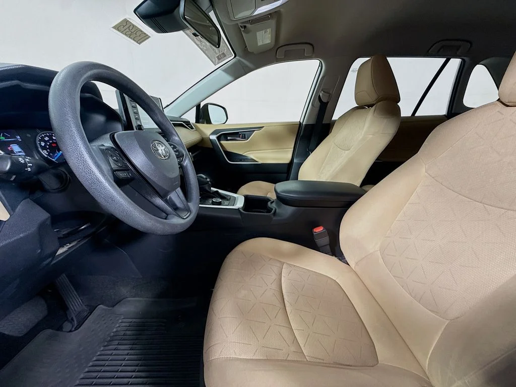 Certified Used 2022 White Toyota Hybrid XLE image 21