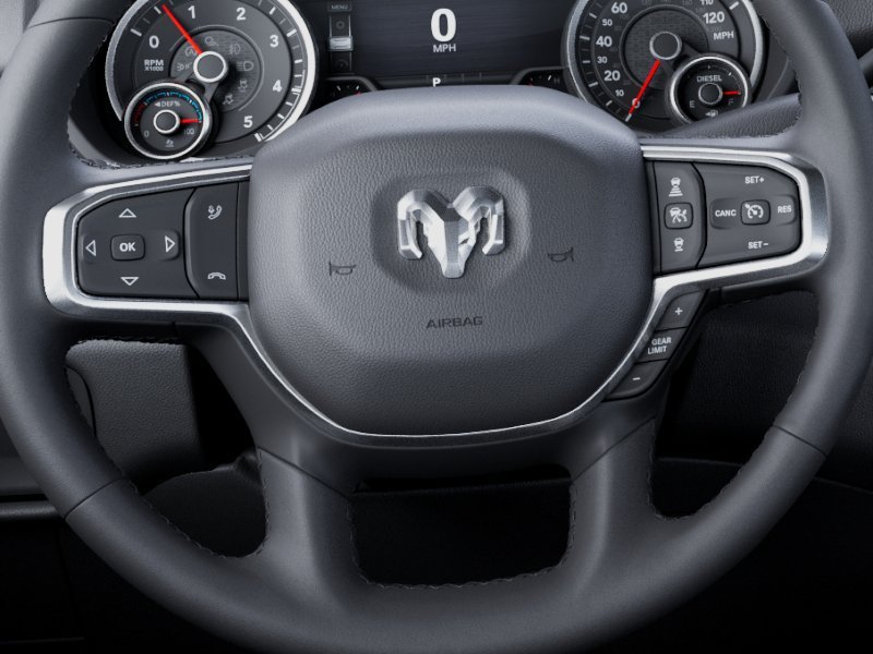 New 2026 Diamond Black Crystal Pearl-Coat Exterior Paint RAM Big Horn image 49