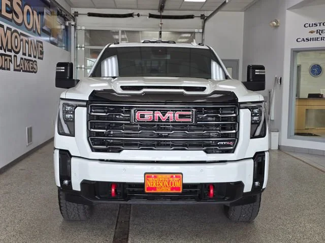 Used 2026 GMC Sierra 2500HD AT4 with VIN 1GT4UPEYXTF112822 for sale in Detroit Lakes, Minnesota
