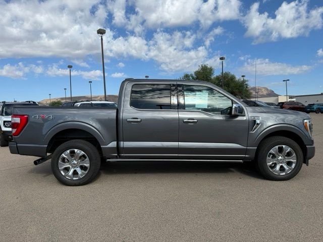 Certified Used 2021 Gray Metallic Ford Platinum image 4