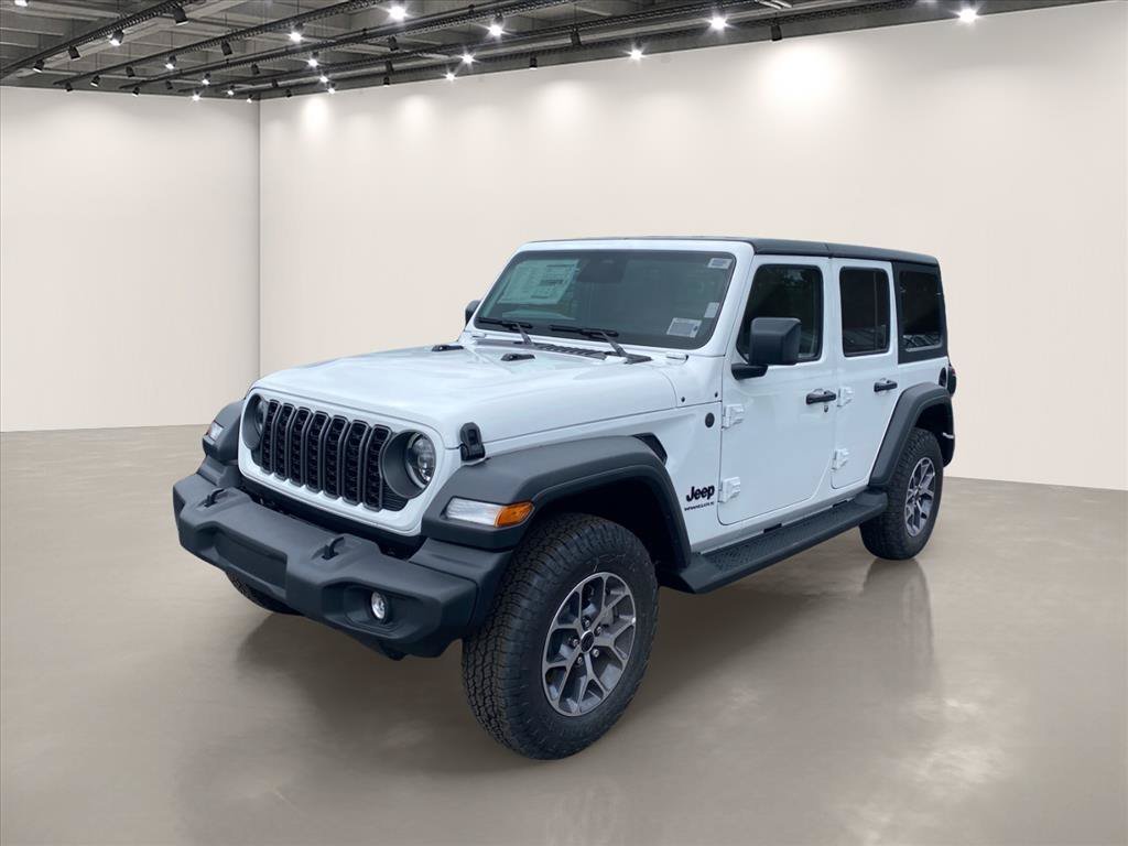 New 2026 Bright White Clear-Coat Exterior Paint Jeep Sport S image 2