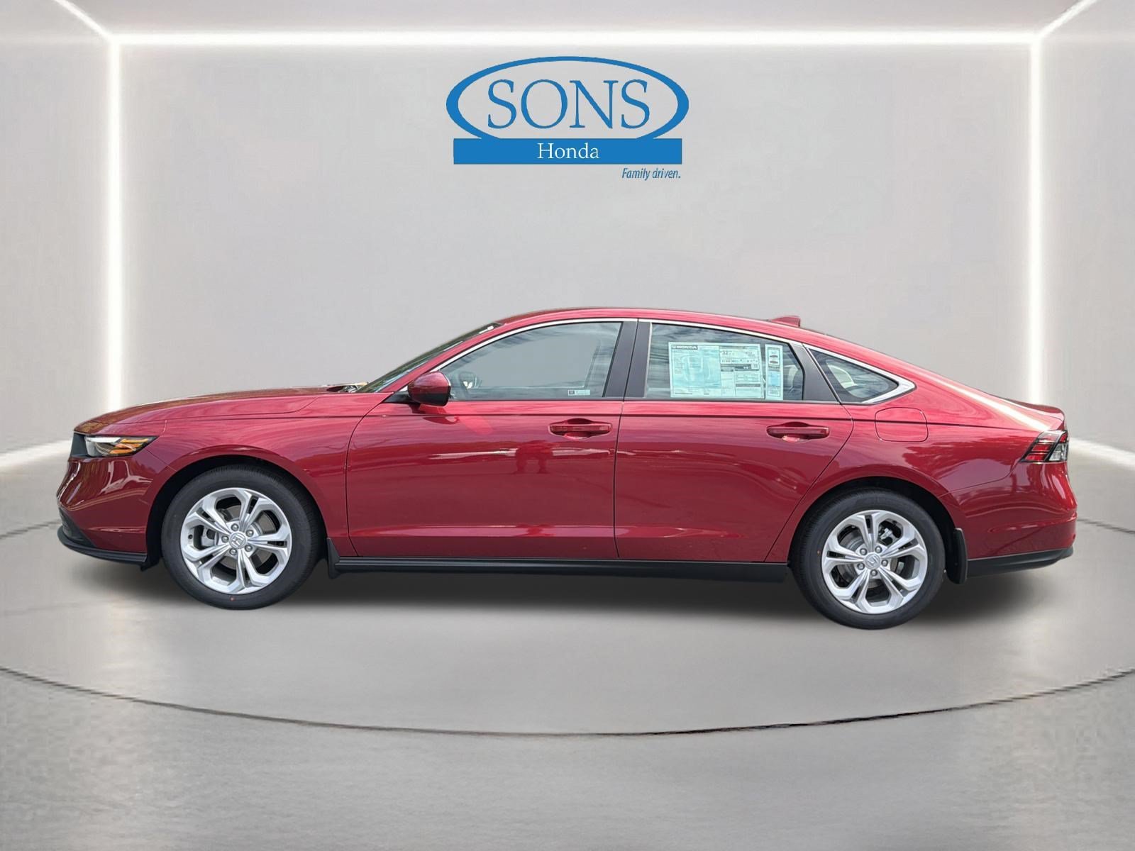 New 2026 Radiant Red Metallic Honda LX image 17