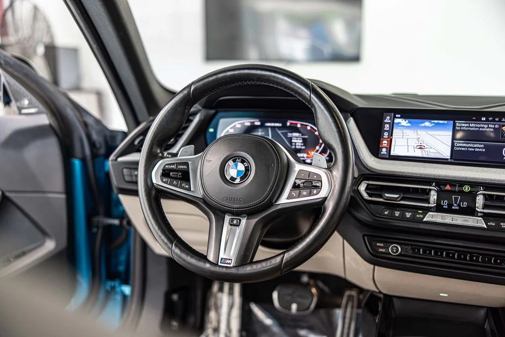 Used 2021 Blue BMW M235i Gran Coupe xDrive image 38