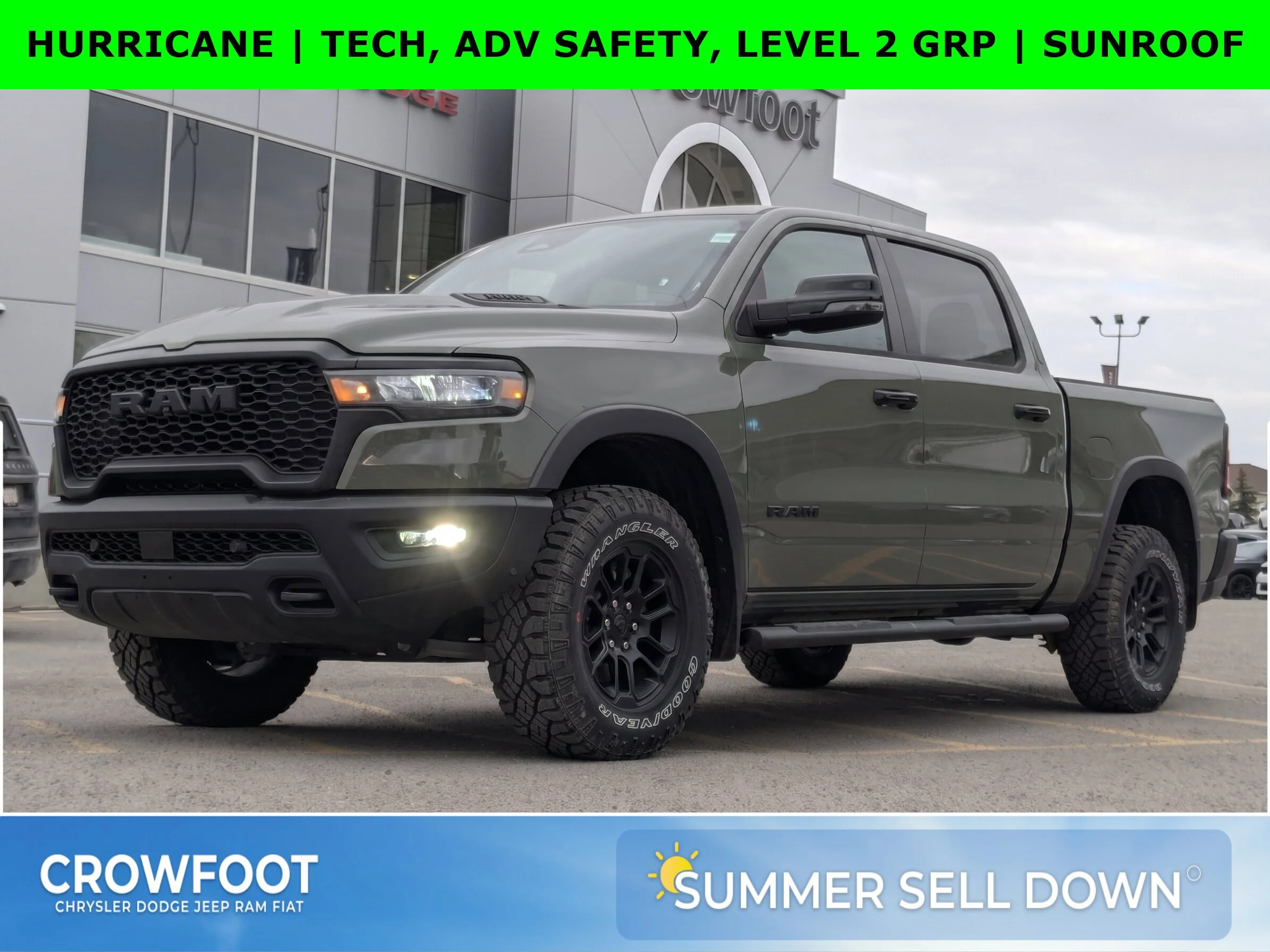New 2026 canyon lake RAM Rebel - - SIDE STEPS - FLAPS - LEVEL 2 EQUIP - TECH PKG - ADVANCED SAFETY GRP 2 - SUNROOF image 1