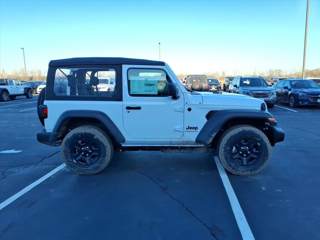 New 2026 Bright White Clearcoat Jeep Sport image 17