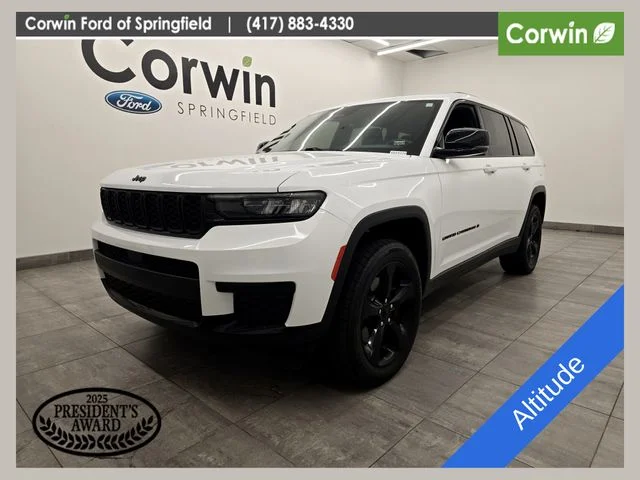 Used 2022 Bright White Clearcoat Jeep Altitude image 1