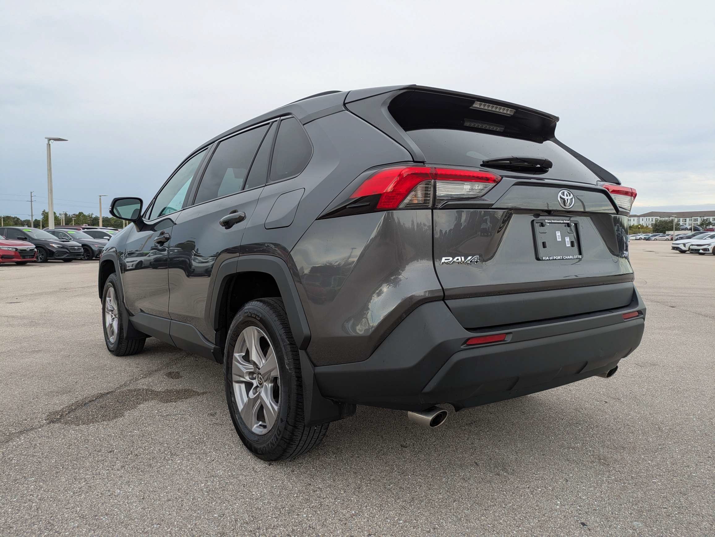 Used 2025 Magnetic Gray Metallic Toyota XLE image 6