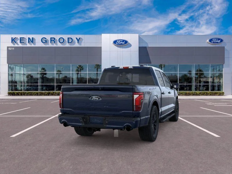 New 2026 Antimatter Blue Metallic Ford Lariat image 8
