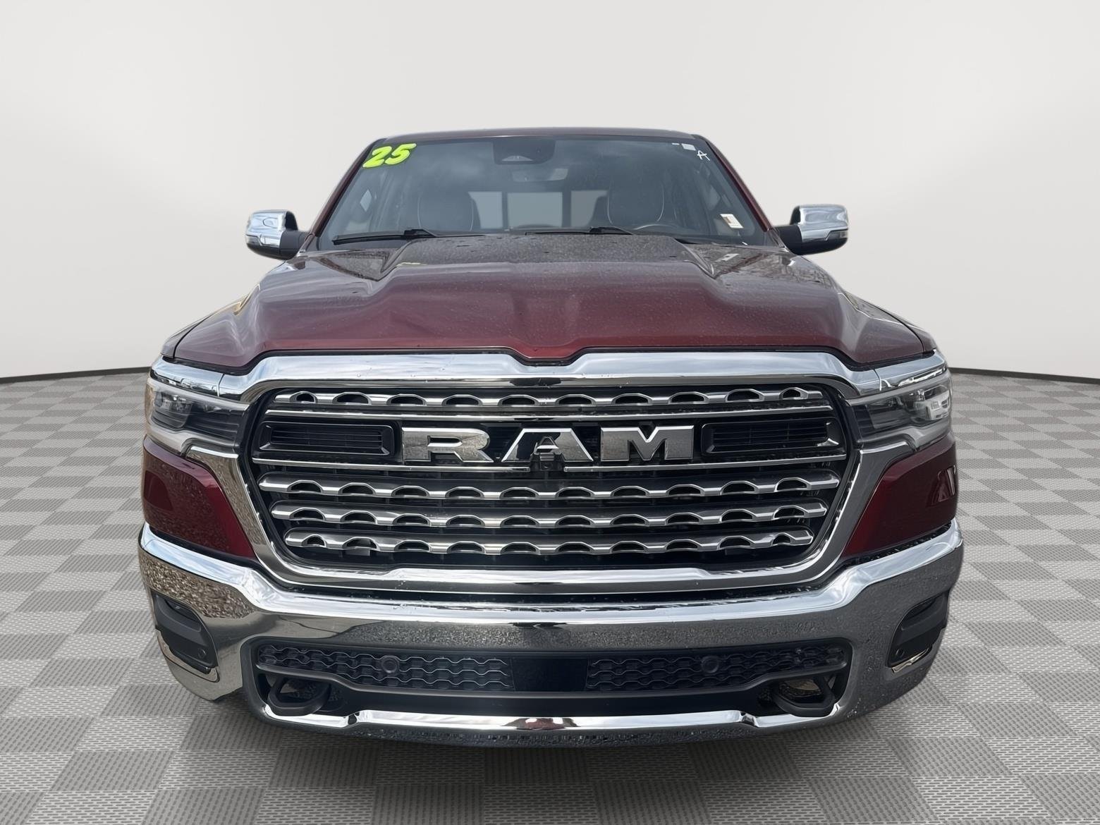 Used 2025 Delmonico Red Pearlcoat Ram Limited image 9