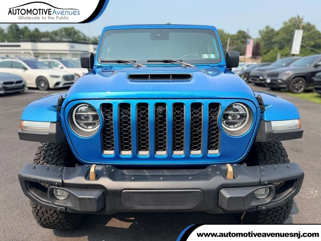 Used 2021 Hydro Blue Pearlcoat Jeep Rubicon 392 Unlimited 4x4 w/ Sky One-Touch Power Top image 1