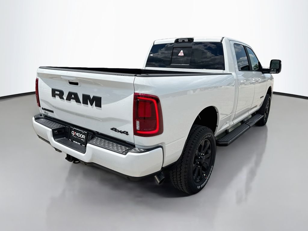 New 2026 Bright White Clear-Coat Exterior Paint RAM Laramie image 3