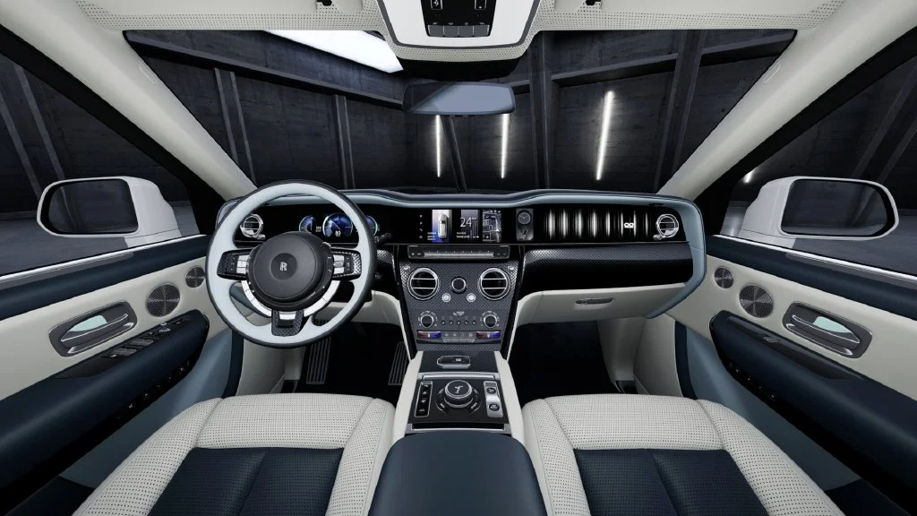 New 2027 White/off-white Rolls-Royce Black Badge image 5