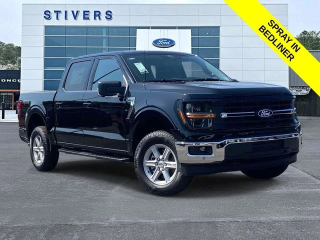 New 2026 Agate Black Metallic Ford XLT image 1