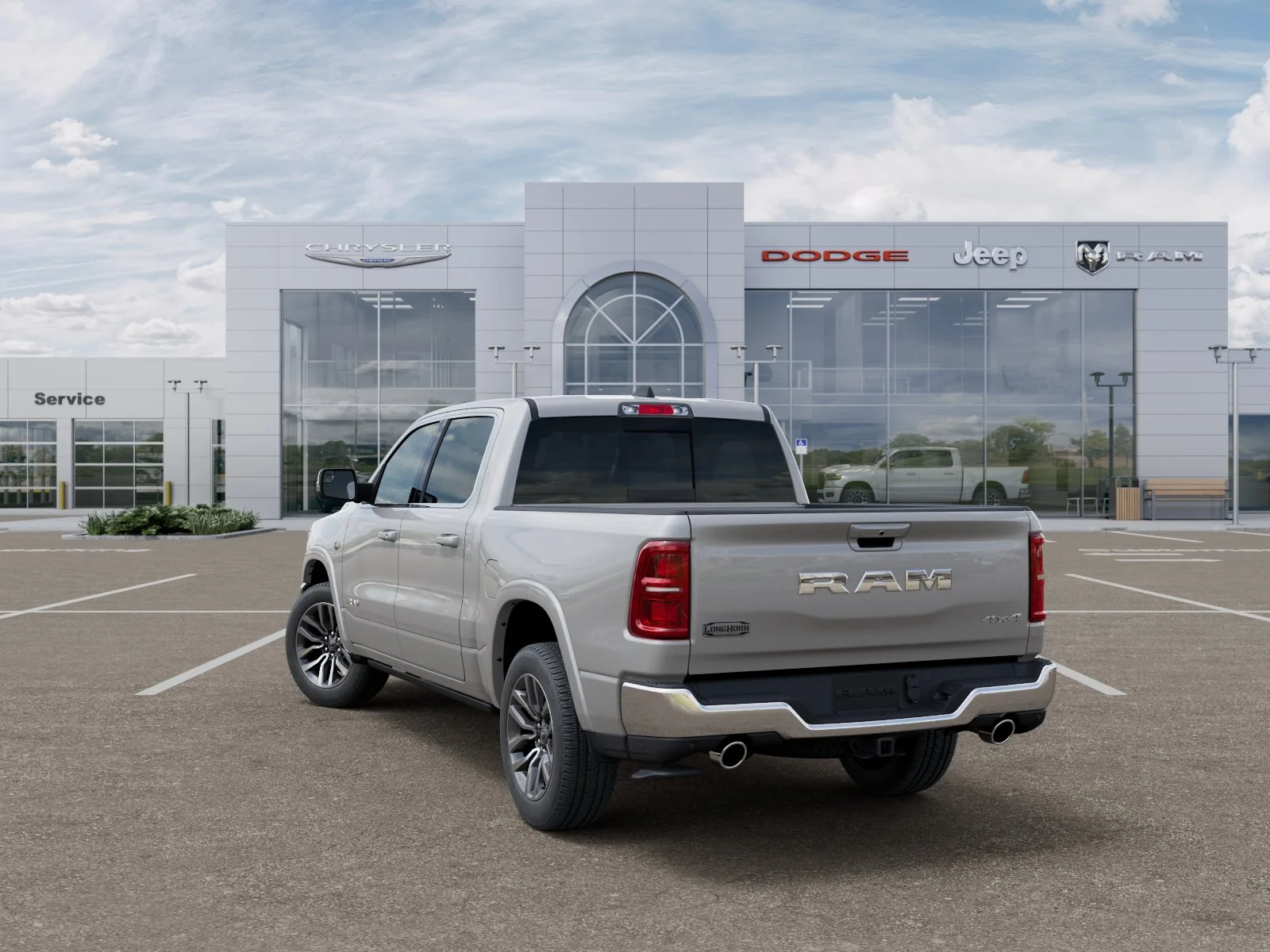 New 2026 Silver Zynith Exterior Paint RAM Limited Longhorn image 48