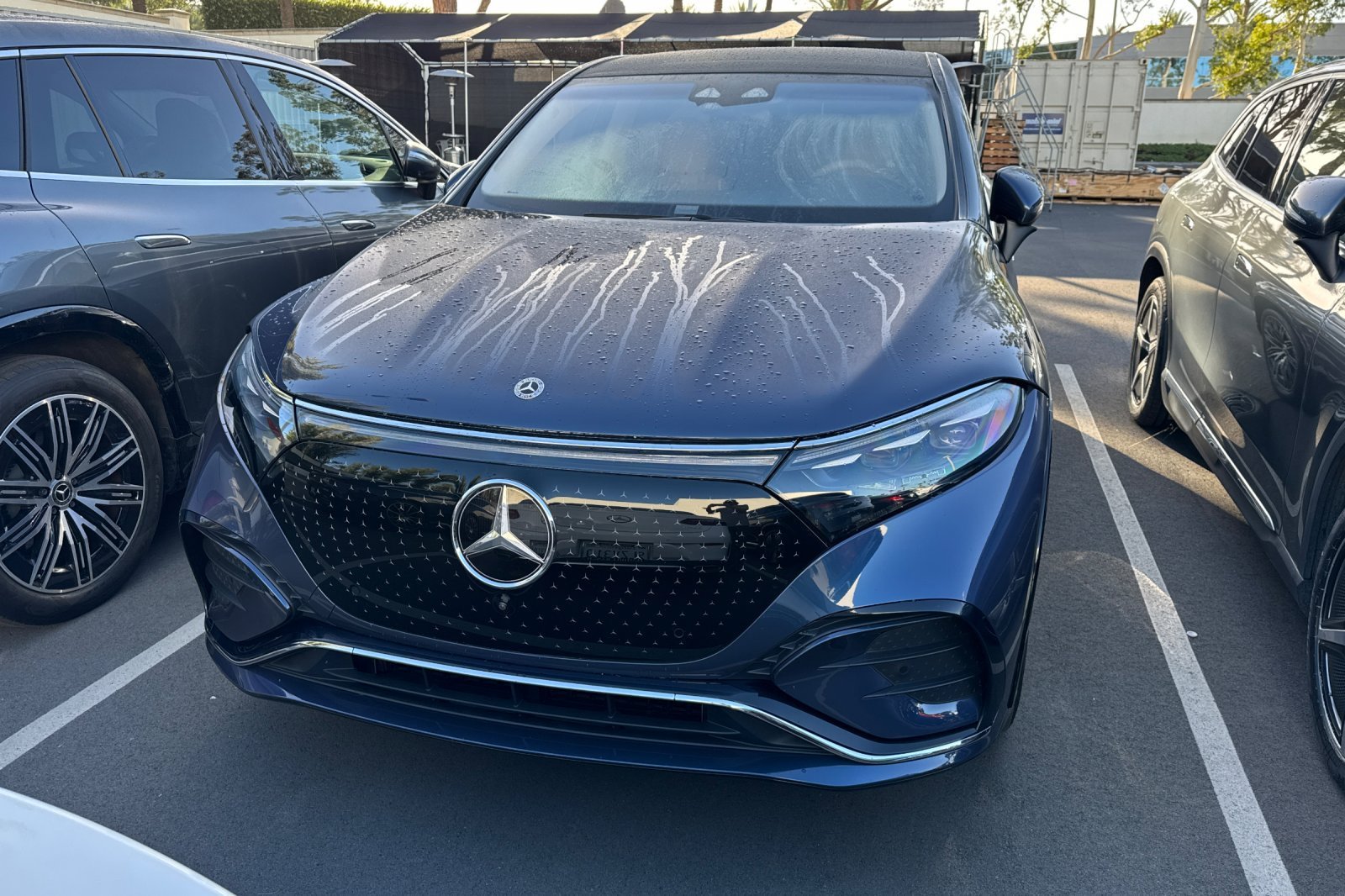 Certified 2023 Mercedes-Benz EQS SUV Base with VIN 4JGDM4EB7PA025243 for sale in Lake Forest, CA