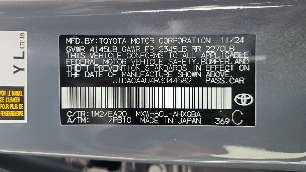 Used 2024 Gray Toyota XLE image 25