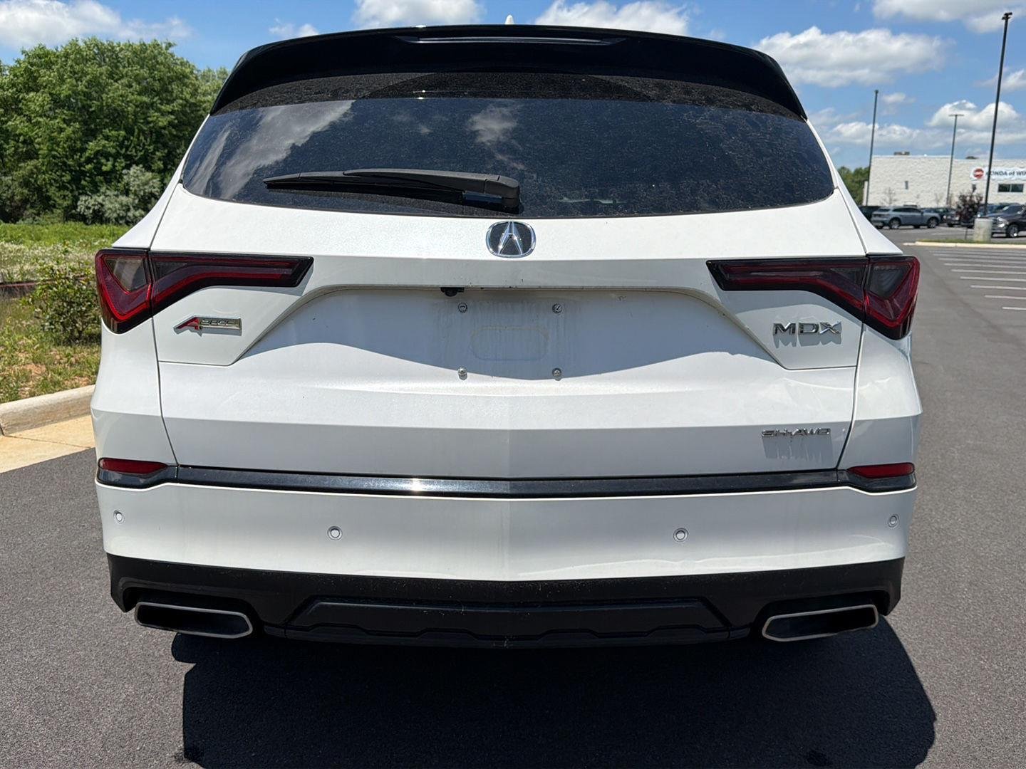 Used 2023 Platinum White Pearl Acura SH-AWD w/A-SPEC image 2