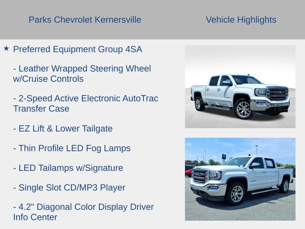 Used 2018 White GMC SLT image 21