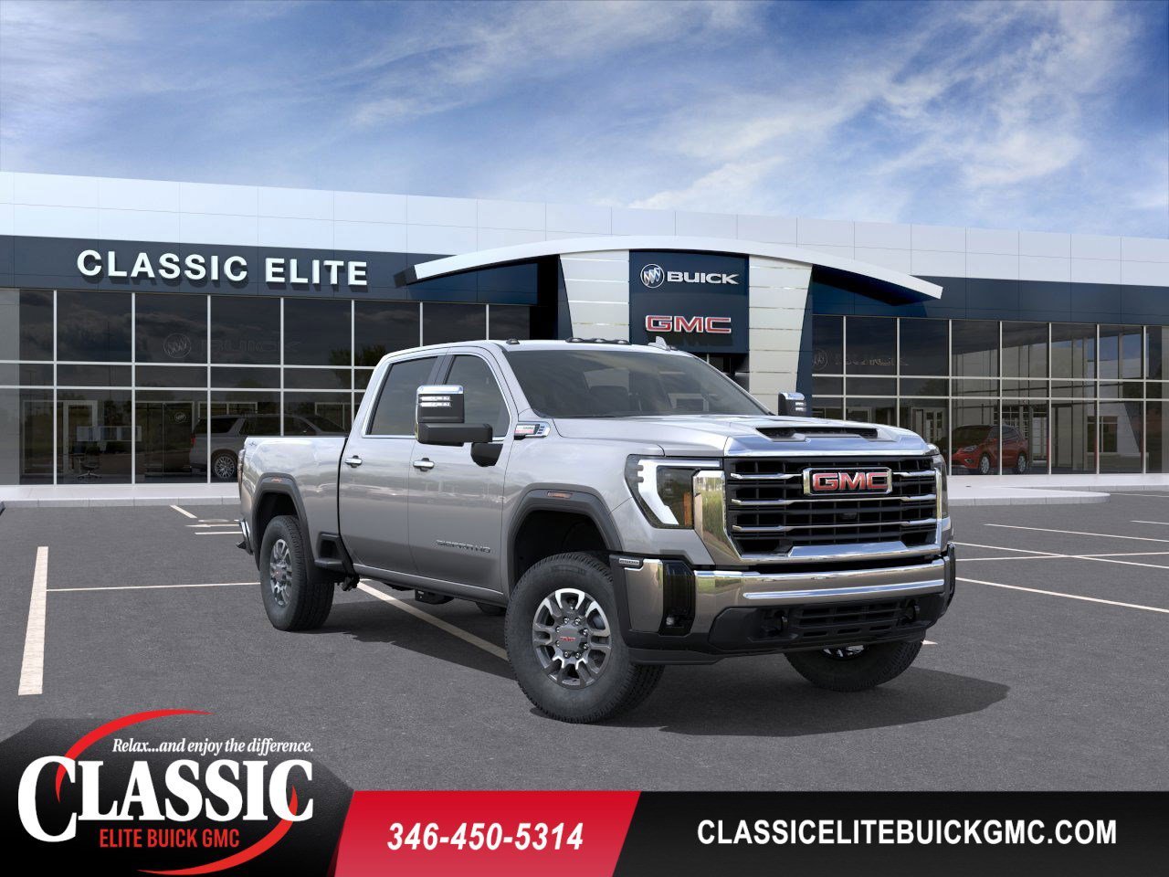 New 2026 Sterling Metallic GMC SLT image 1