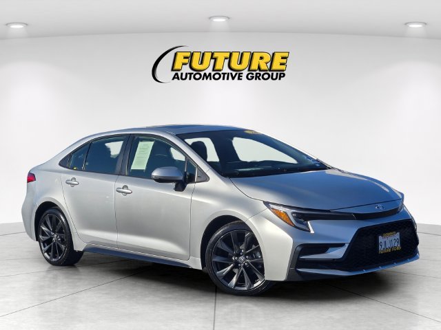 Used 2024 Silver Toyota SE image 1