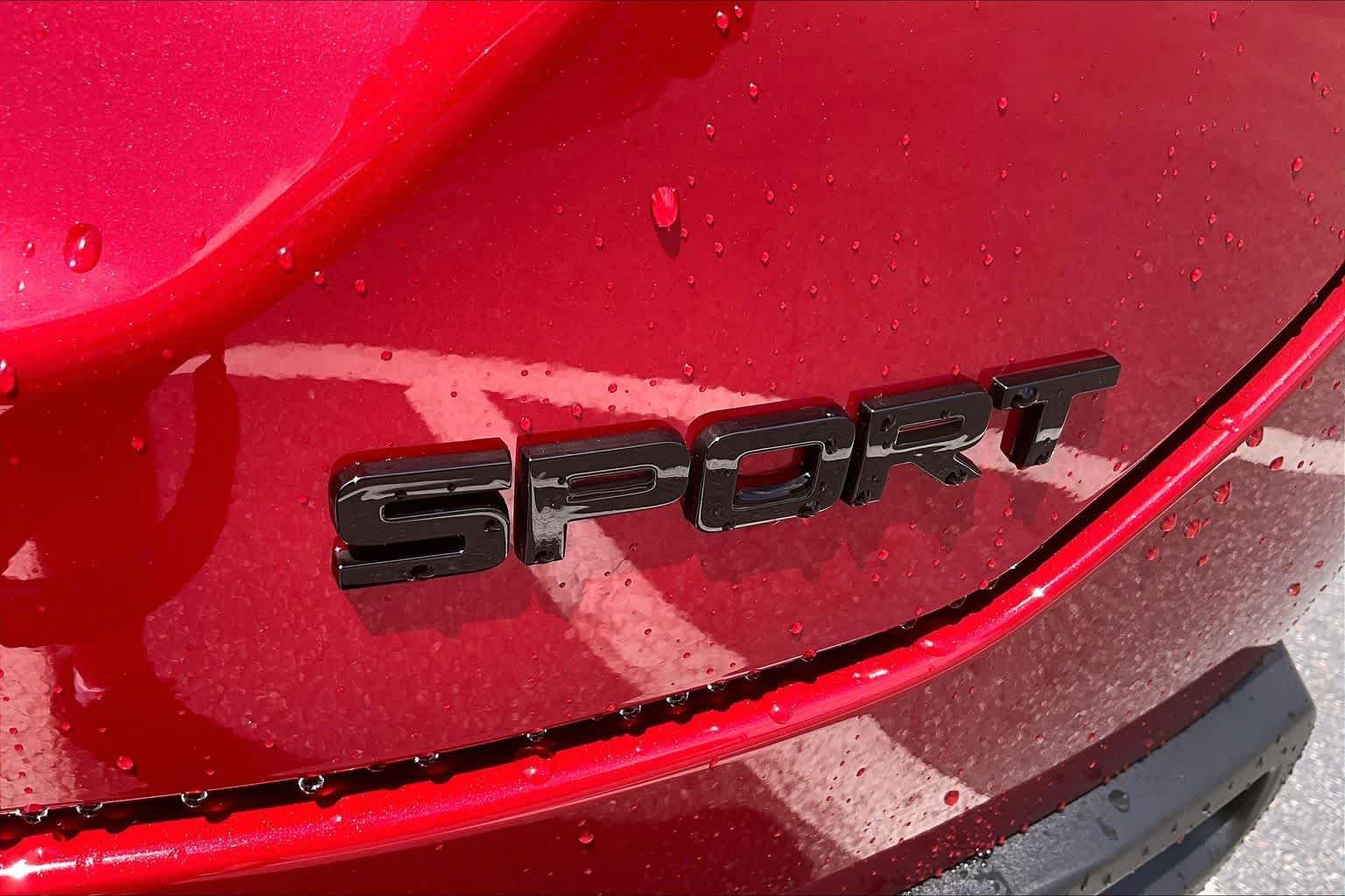 New 2026 Radiant Red Metallic II Honda 2WD Sport image 8
